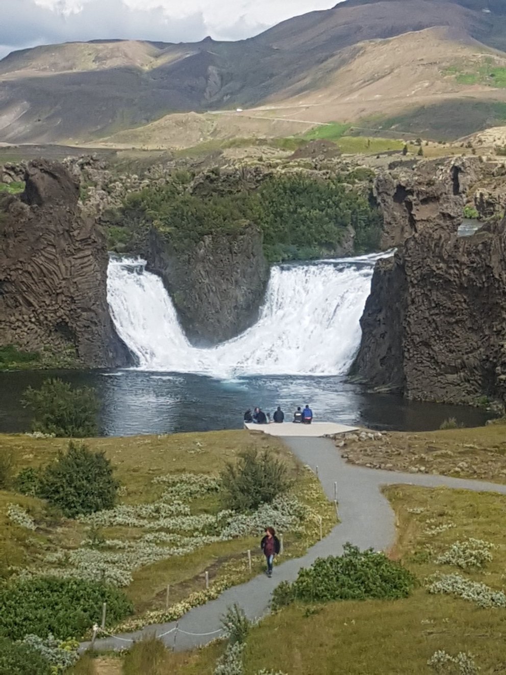 Hjálparfoss í Þjórsárdal