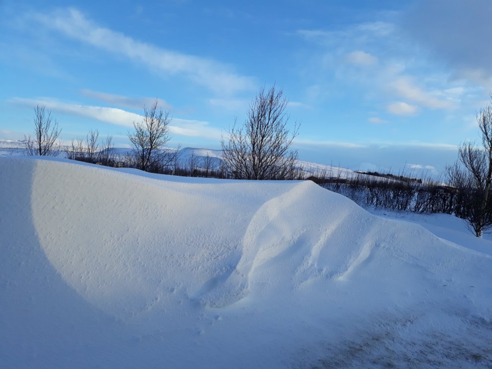 Eftir fárviðrið 14.02.2018