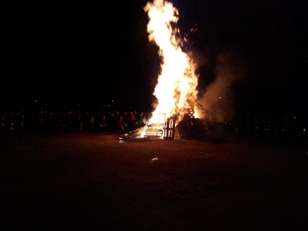 Þrettándabrenna á Selfossi 2019