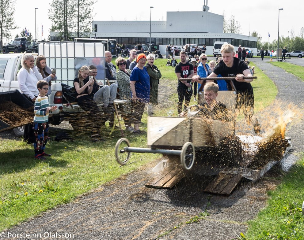 Kassabílarallý á 17. júní