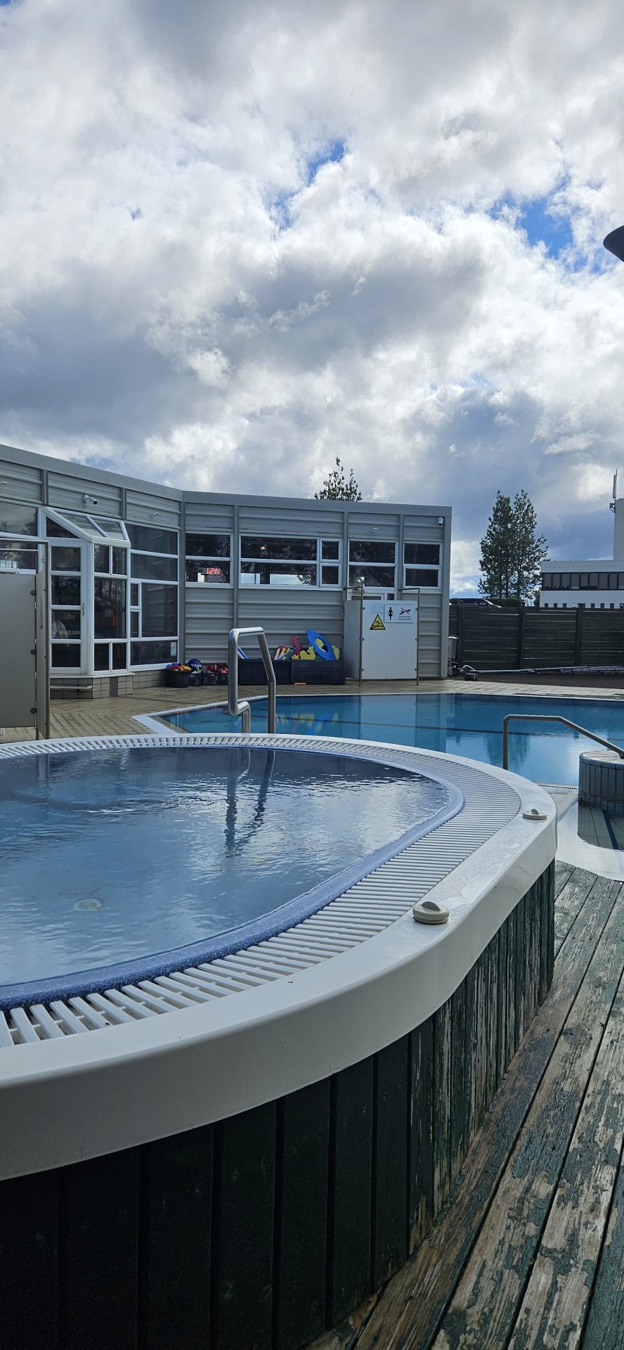 Neslaug á góðum degi