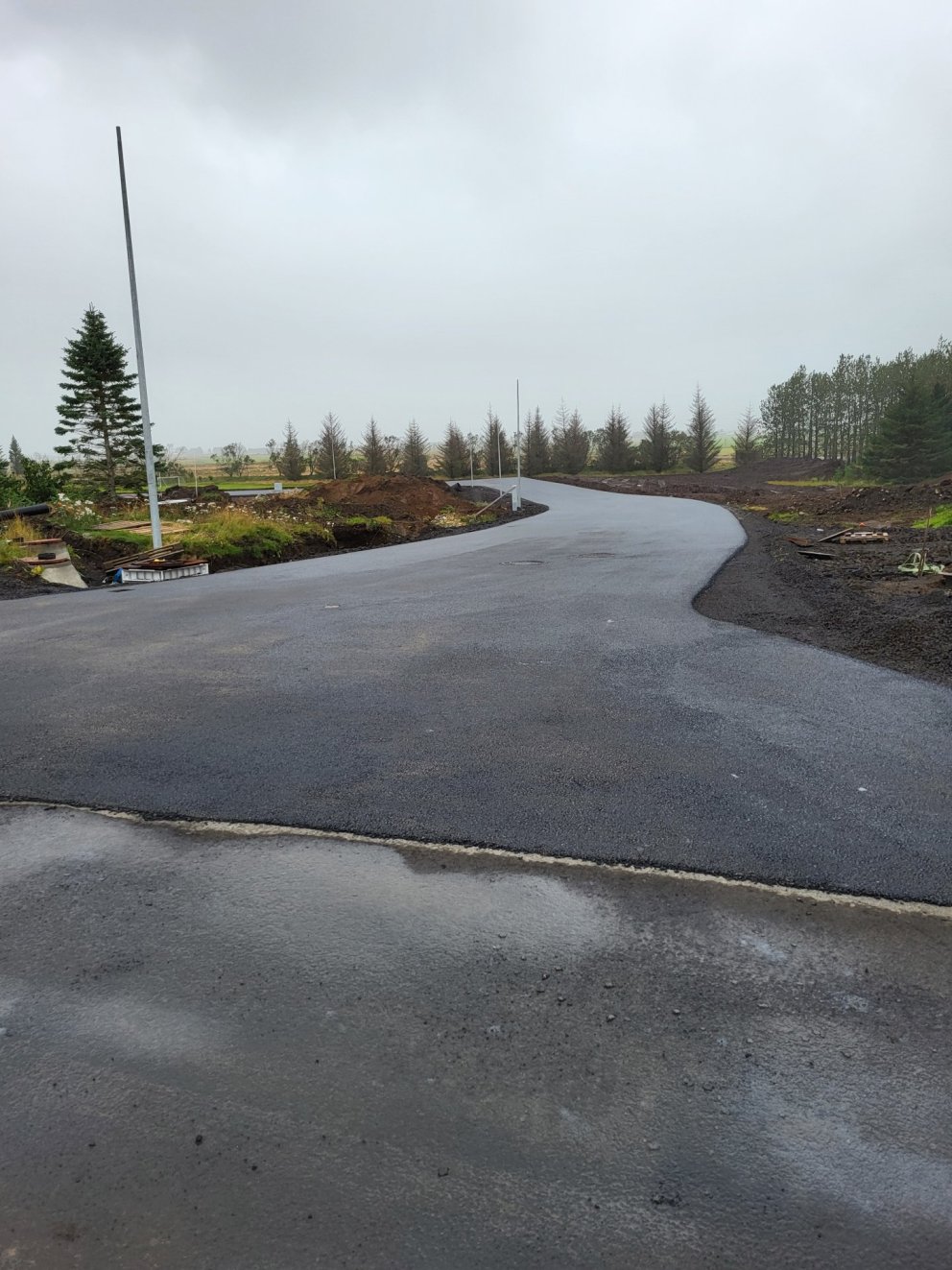 Malbikunarframkvæmdir hér og þar