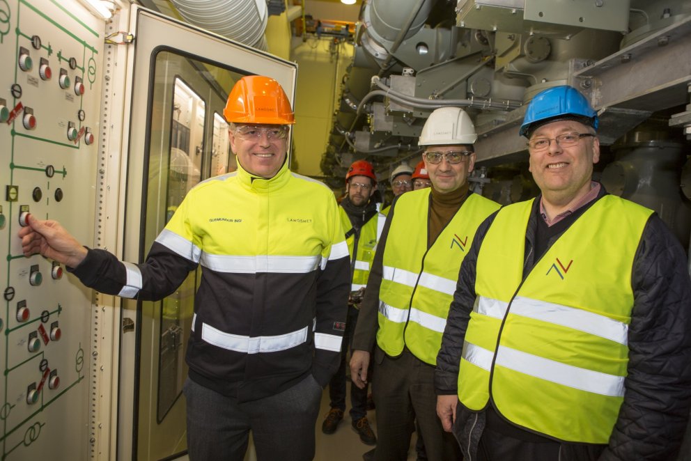 Guðmundur Ingi Ásmundsson forstjóri Landsnets, Hörður forstjóri Landsvirkjunar og KT