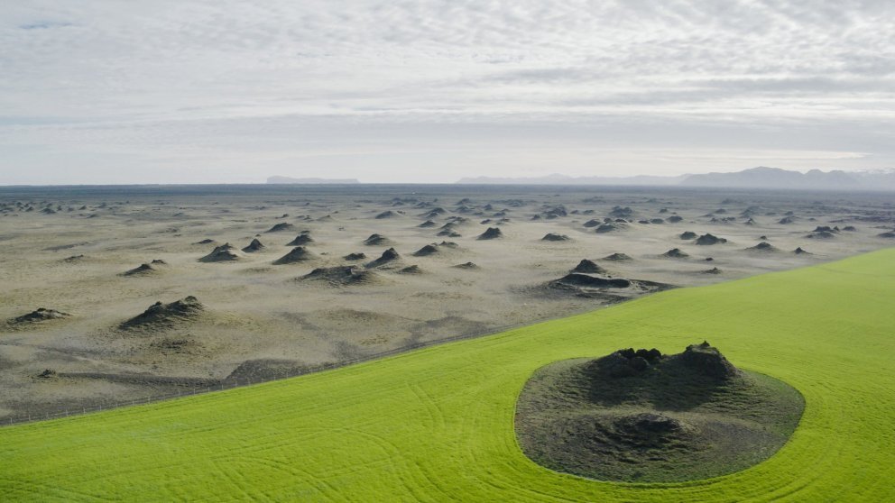 Mynd frá Markaðsstofu Suðurlands af Álftaversgígum