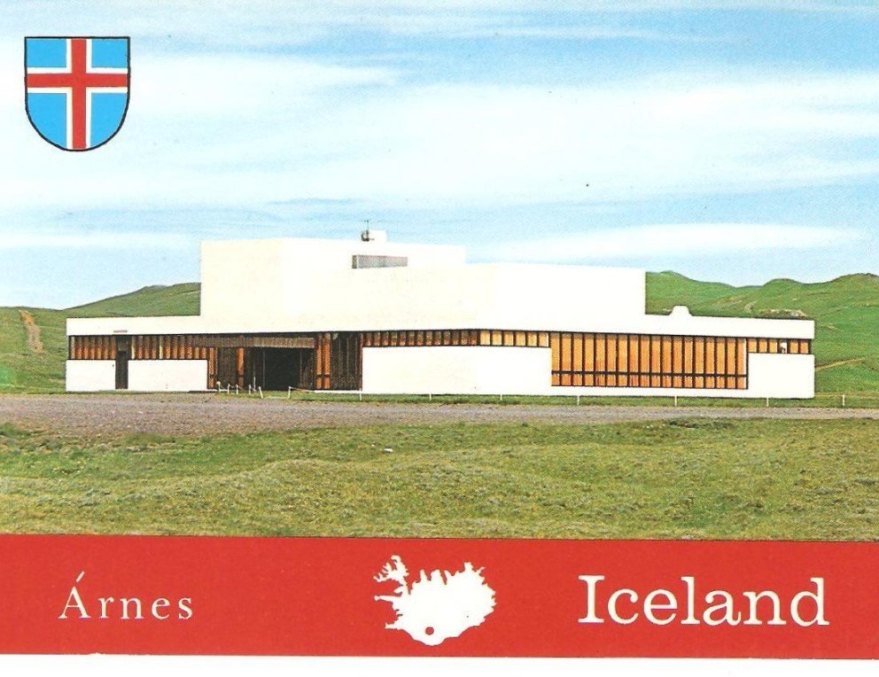 Félagsheimilið Árnes  1970 Ljósm. Þorvaldur Ágústsson