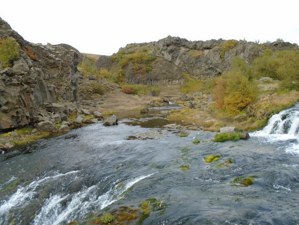 Í Gjánni í þjórsárdal