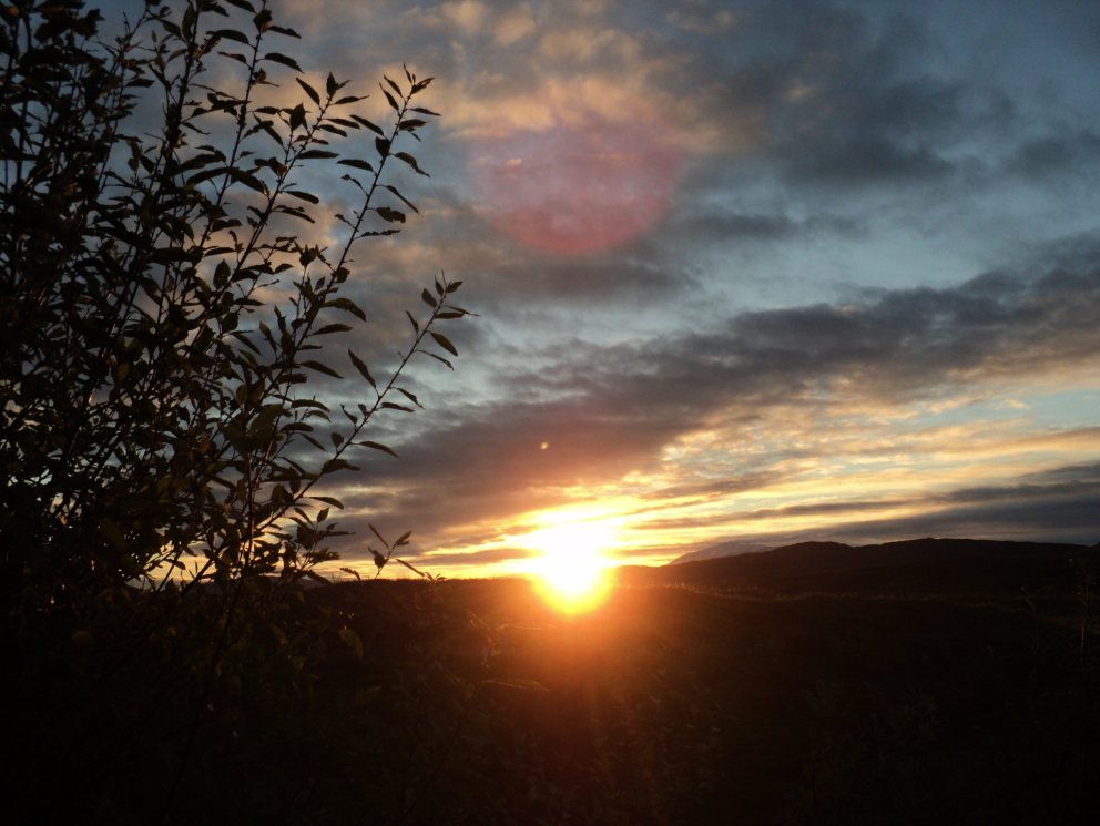 Sólarupprás í Skeiða- og Gnúpverjahreppi