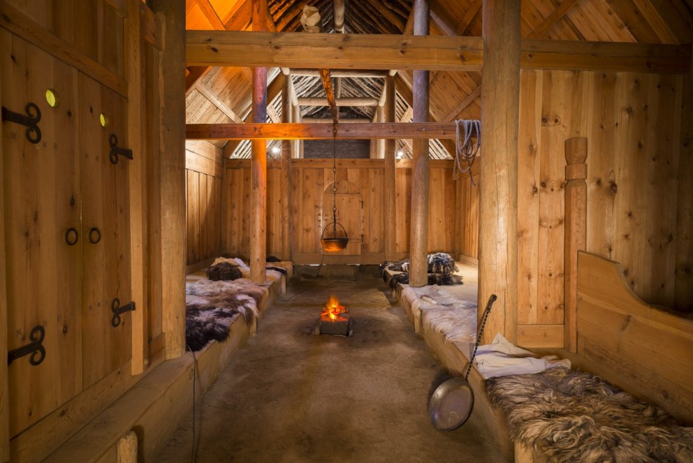 Þjóðveldiðsbærinn í Þjórsárdal.