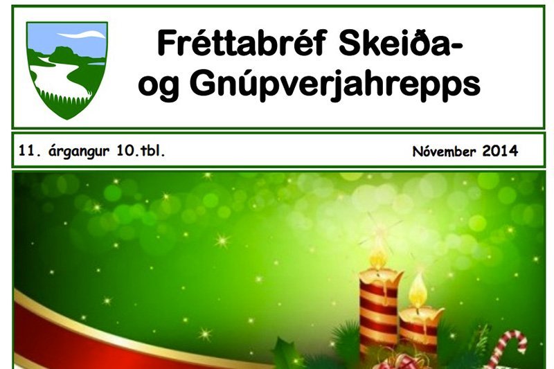 Fréttabréf nóvember 2014