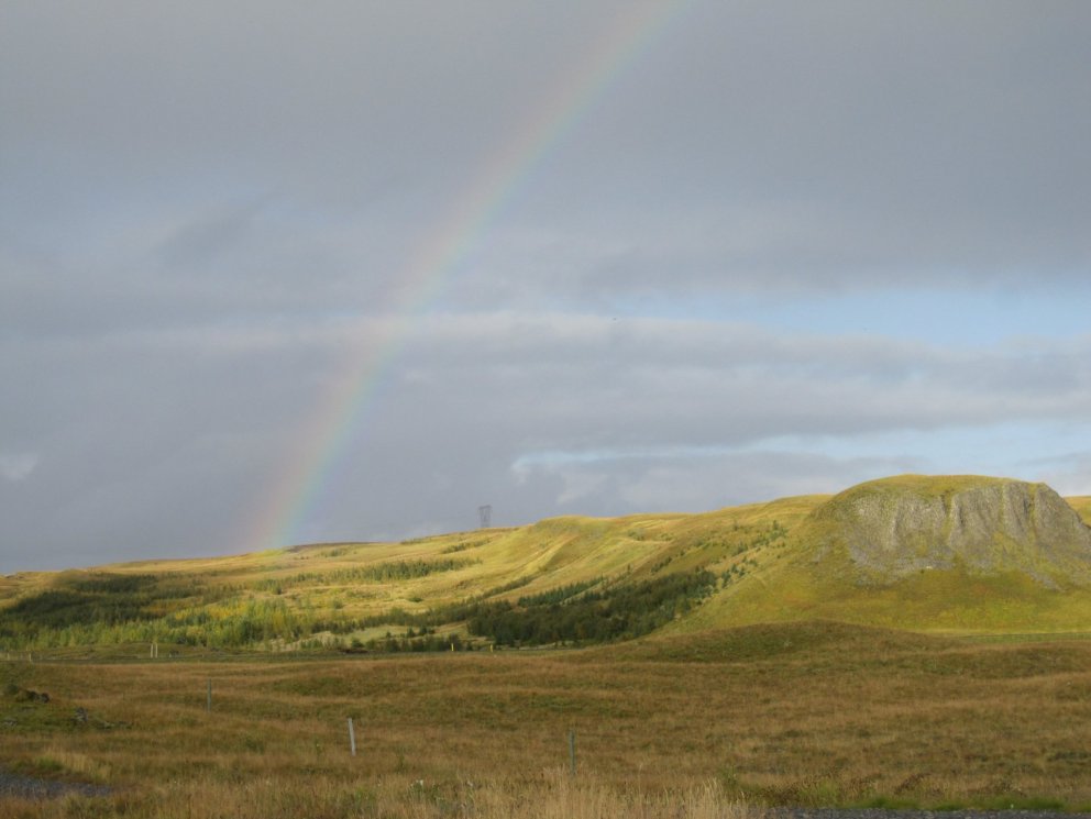 Skaftholt í haustlitum