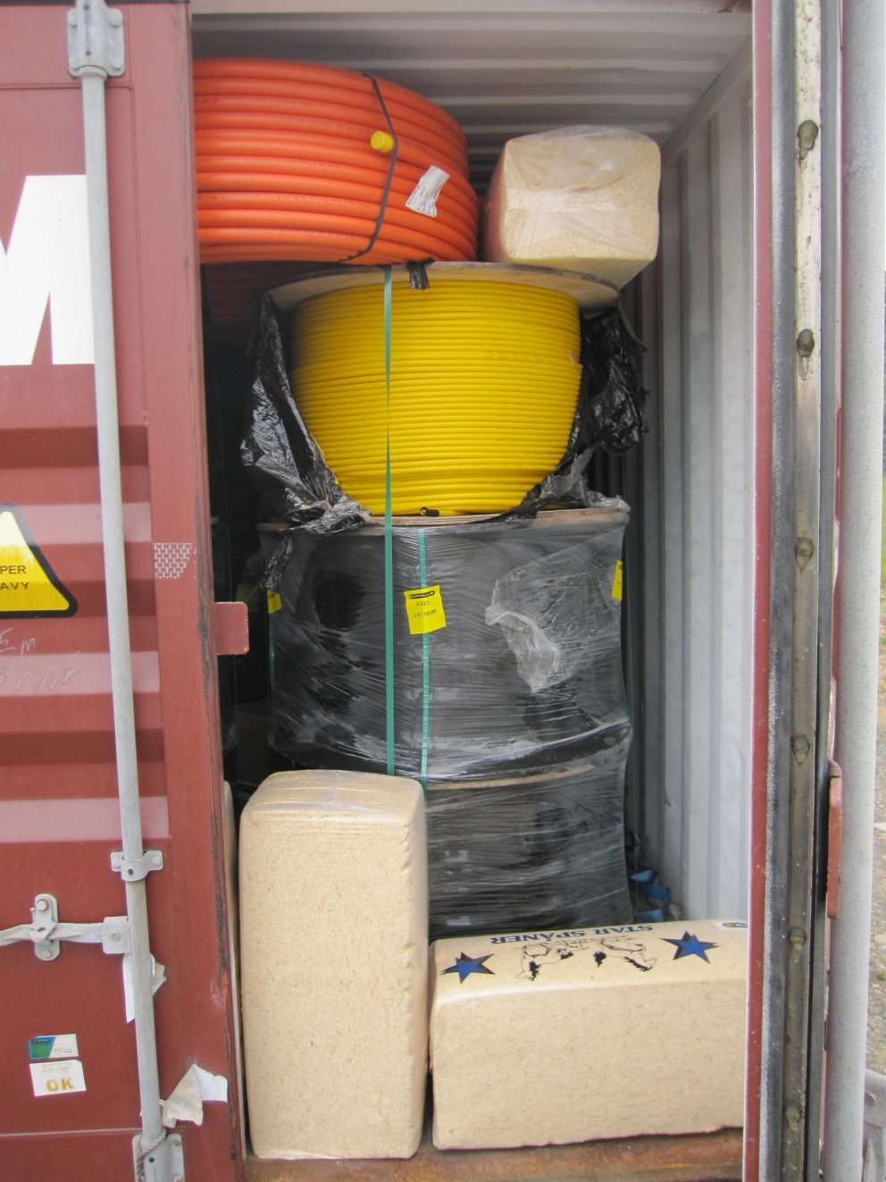 Ljósleiðarinn okkar áður en hann var lagður