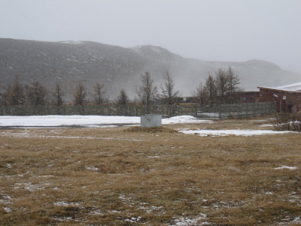 Vetur við Þjórsárdalslaug