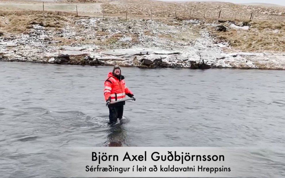 Leitin að vatninu (úr mydbandi þorrablótsnefndar)