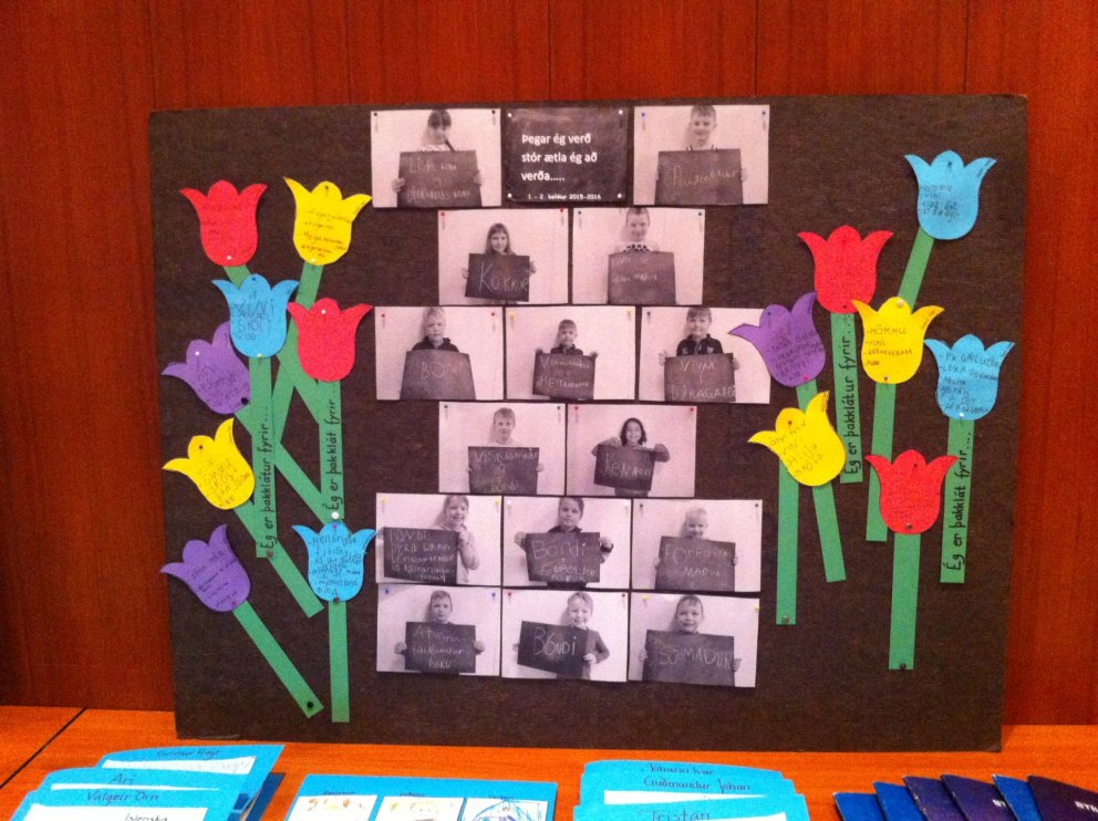 Verk nemenda í Þjórsárskóla 2017