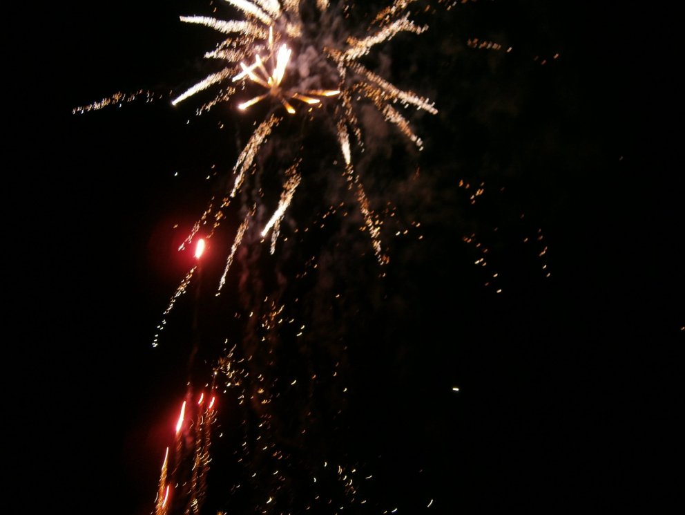 Flugeldar til að fagna