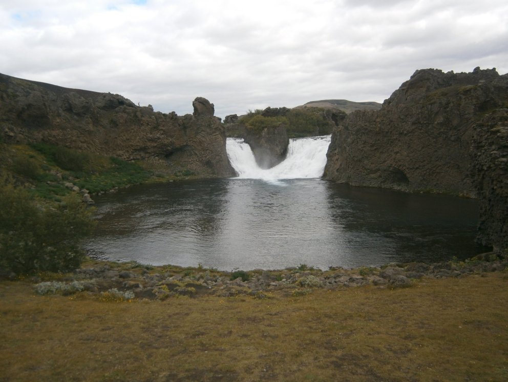 Hjálparfoss í Þjórsárdal