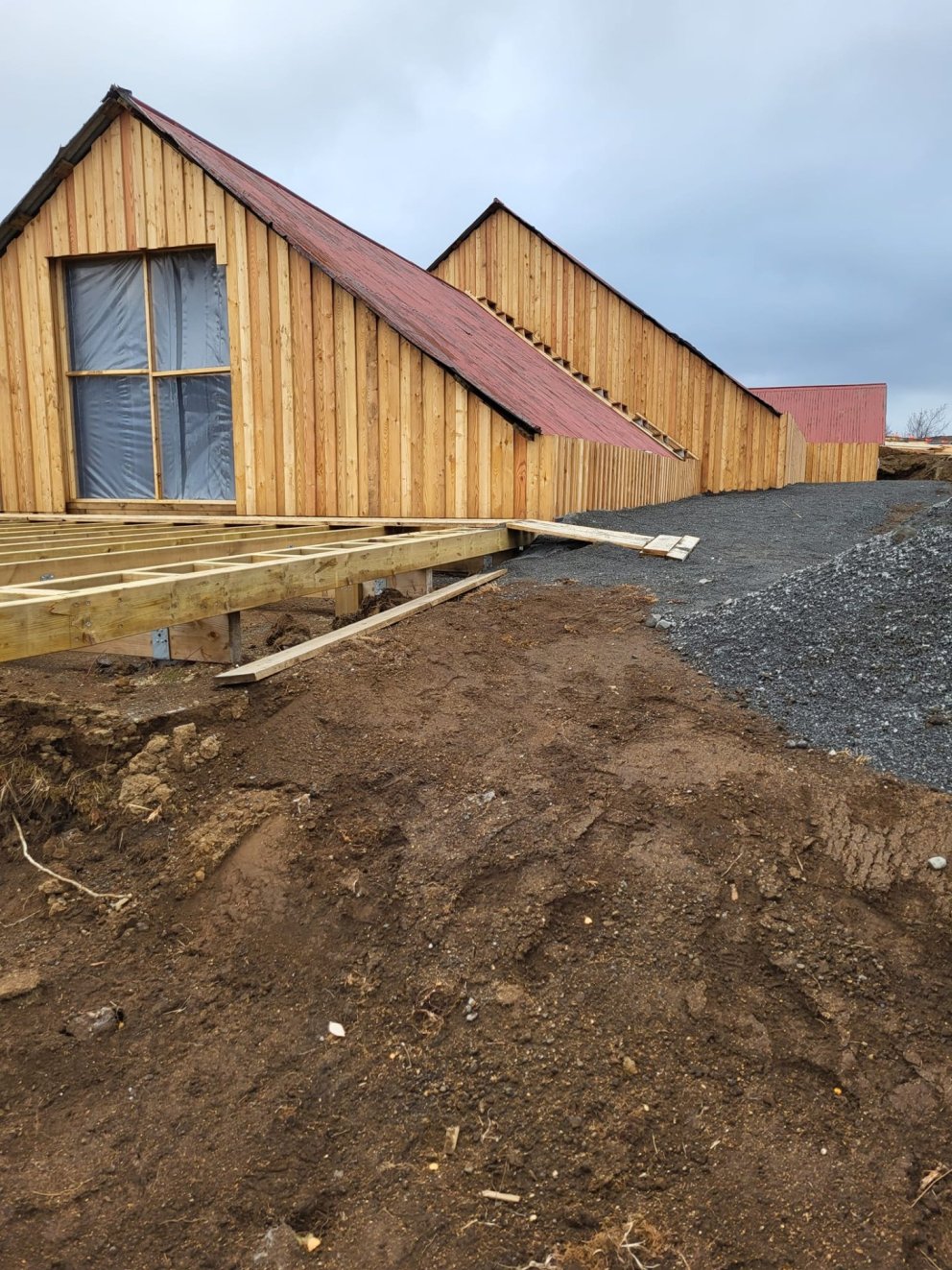 Framkvæmdir við Stöng sumarið 2023