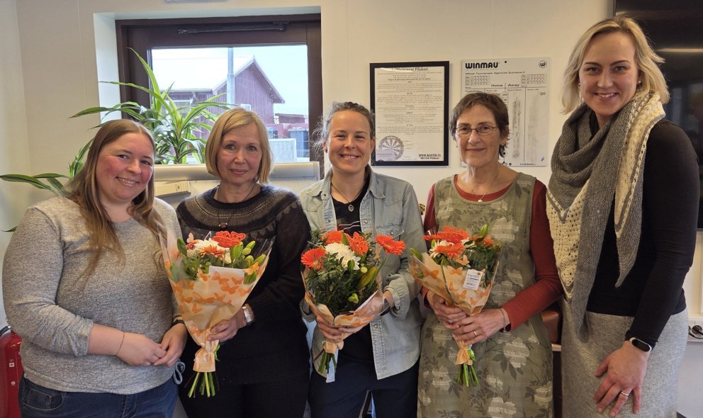 Eva Jodasová, Barbora Fialová, Birgitta María Braun og Agnieszka Karczmarczyk voru færðar þakkir frá&hellip;