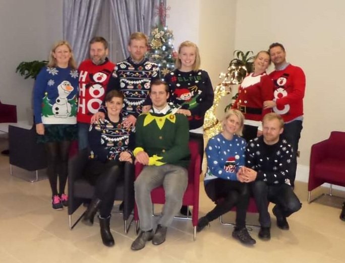 Jólalega Þrándarholtsfjölskyldan