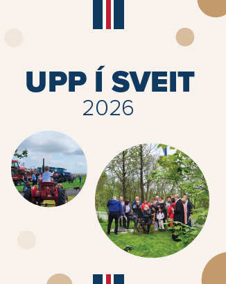 Dagskrá sveitahátíðarinnar Upp í sveit 2026