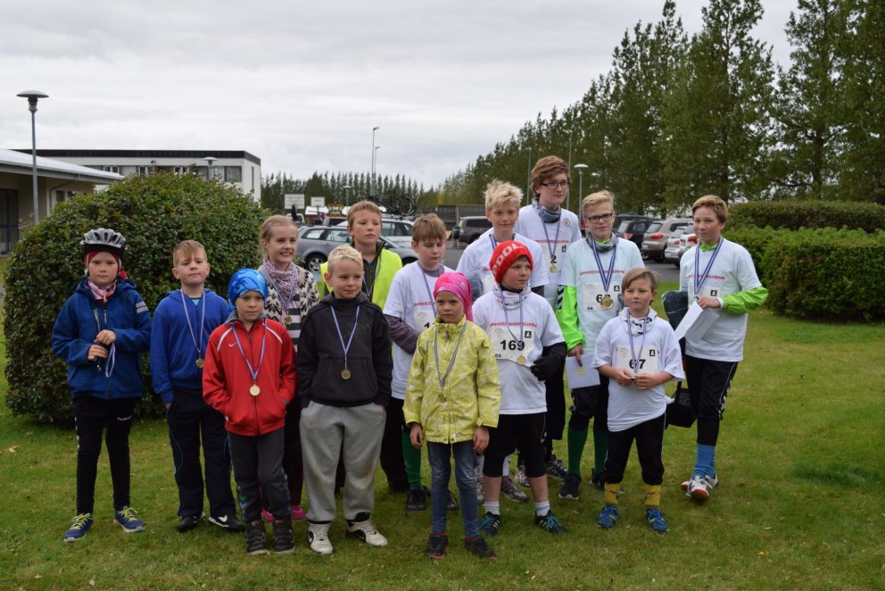 Glaðir þátttakendur