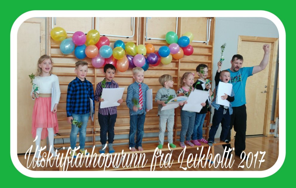 Útskrift Leikholts 2017