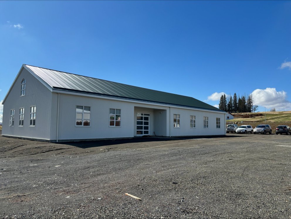 Nýja skrifstofuhúsnæði UTU við Hverabraut 6 á Laugarvatni