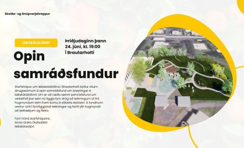 Opinn samráðsfundur