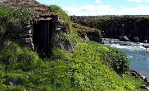 Gamli leitarmannakofinn við Kjálkaver