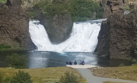 Hjálparfoss í Þjórsárdal