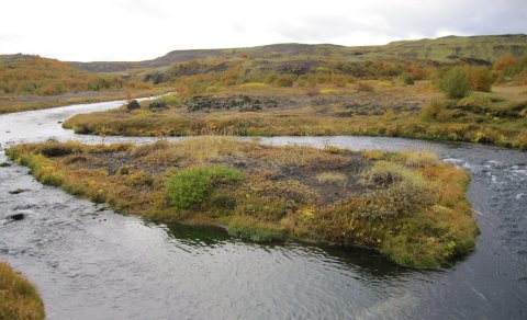 Sprengt í Hvammi mánudaginn 1. september