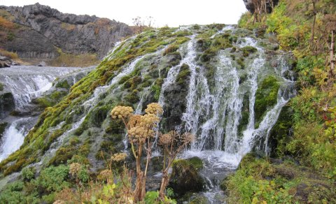 Þjórsárdalur í haustlitunum