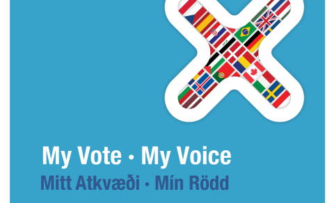 My Vote - My voice / Mitt Atkvæði - Mín Rödd