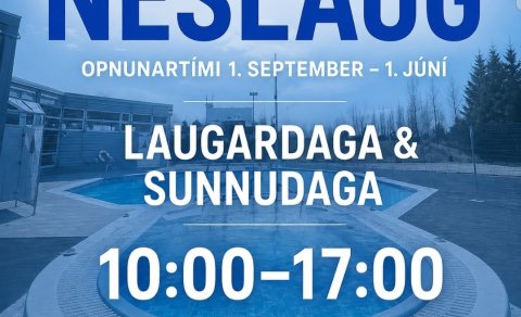 Vetraropnun Neslaugar