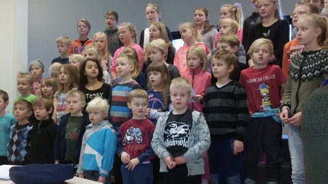 Nemendur Þjórsarskóla