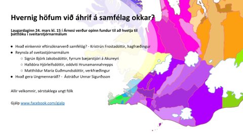 Hvatningarfundur í Árnesi