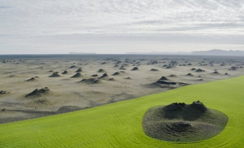 Mynd frá Markaðsstofu Suðurlands af Álftaversgígum