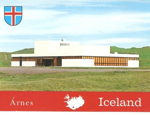 Félagsheimilið Árnes  1970 Ljósm. Þorvaldur Ágústsson