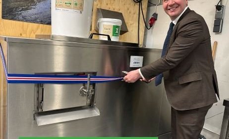 Jarðgerður okkar formlega vígð