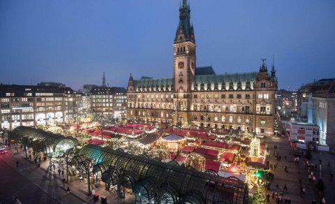 Jólamarkaður í Hamborg