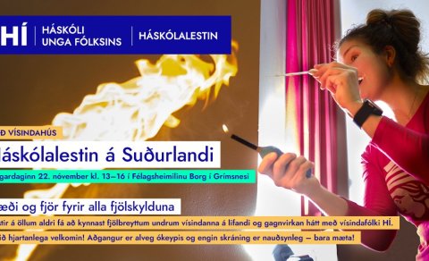 Háskólalestin í Uppsveitum og Flóa - Vísindi fyrir allt samfélagið