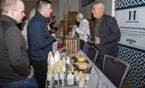 Frumframleiðendur og ferðaþjónustan hittust á Flúðum