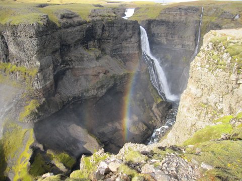 Fossinn Granni í Þjórsárdal