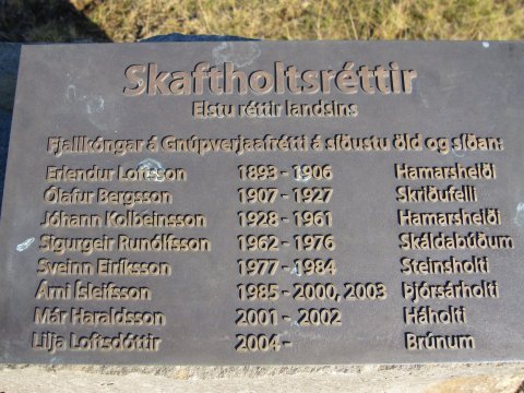 Fjallkóngar á Gnúpverjaafrétti á síðustu öld og síðan