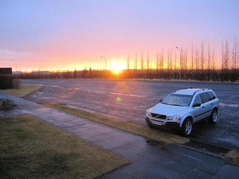 Bifreið í kyrrstöðu