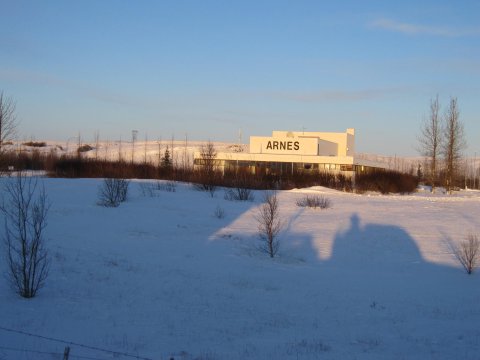 Árnes í vetrarskrúða