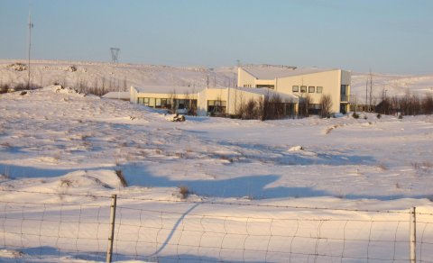 Árnes í vetrarsól