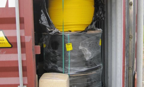 Ljósleiðarinn okkar áður en hann var lagður