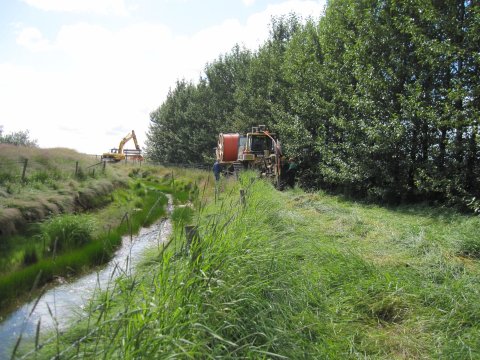 Lagning ljósleiðara 2011