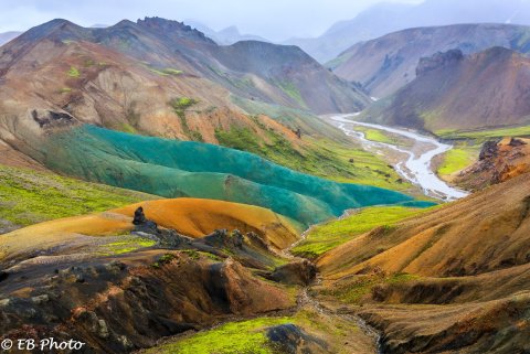 Við Landmannalaugar